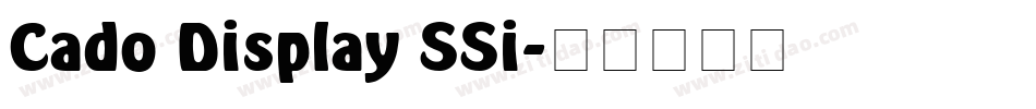 Cado Display SSi字体转换